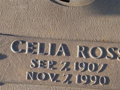 Celia Ross on Sysoon