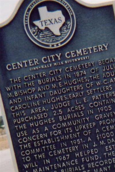 Center City Cemetery on Sysoon