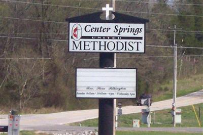 Center Springs United Methodist Church Cemetery on Sysoon