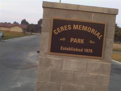 Ceres Memorial Park on Sysoon