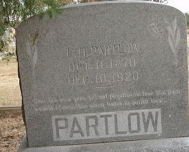 C. H. Partlow on Sysoon