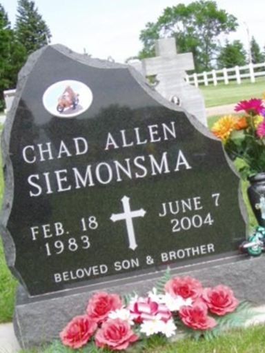 Chad Allen Siemonsma on Sysoon