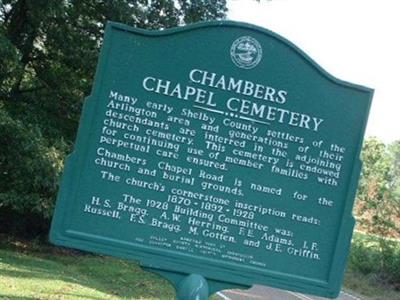Chambers Chapel Cemetery on Sysoon