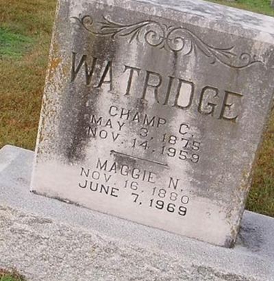 Champ C Watridge on Sysoon
