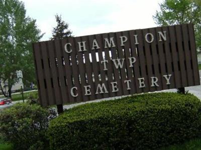 Champion Center Cemetery on Sysoon