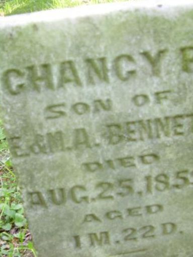 Chancy R Bennett on Sysoon
