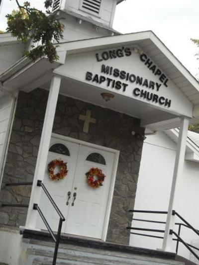 Longs Chapel Baptist Church Cemetery on Sysoon