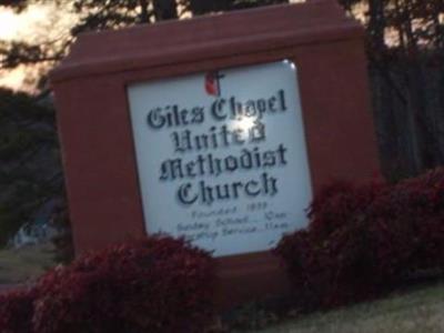 Giles Chapel United Methodist Church Cemetery on Sysoon