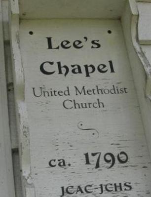 Lees Chapel United Methodist Church on Sysoon