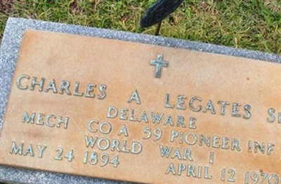 Charles A. Legates, Sr on Sysoon