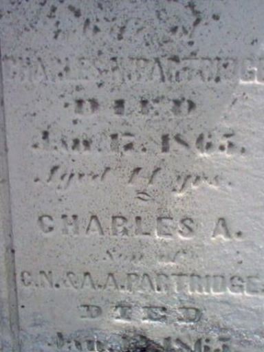 Charles A. Partridge on Sysoon