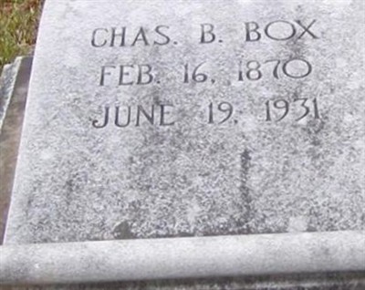 Charles B. Box on Sysoon
