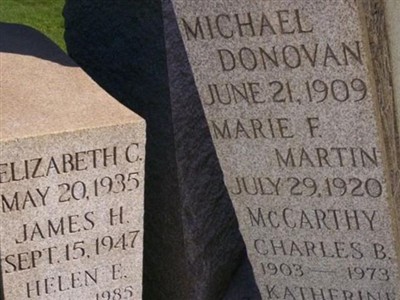 Charles B McCarthy, Find a grave on Sysoon Charles B McCarthy on Sysoon