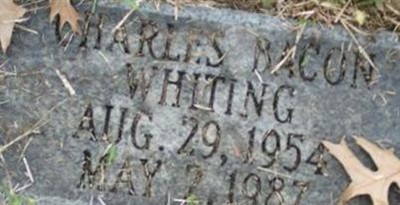 Charles Bacon Whiting, Find a grave on Sysoon Charles Bacon Whiting on Sysoon