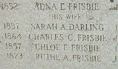 Charles C Frisbie on Sysoon