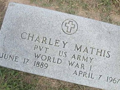 Charles Charley Mathis on Sysoon
