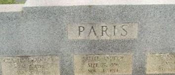 Charles Craddock Paris on Sysoon