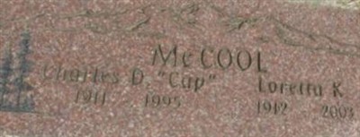 Charles D. "Cap" McCool on Sysoon