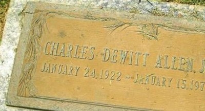 Charles Dewitt Allen, Jr on Sysoon