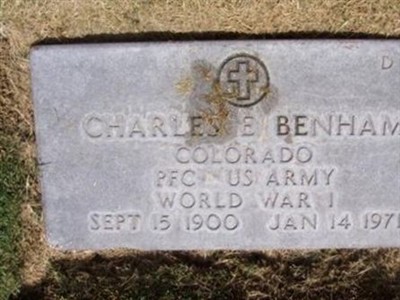 Charles E Benham on Sysoon