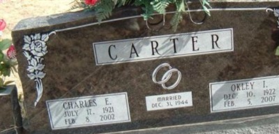 Charles E. Carter on Sysoon
