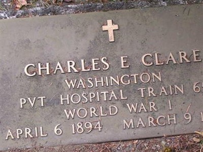 Charles E. Clare on Sysoon