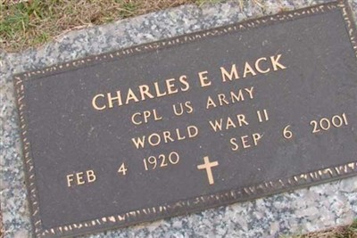 Charles E Mack on Sysoon