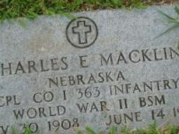 Charles E. Macklin on Sysoon