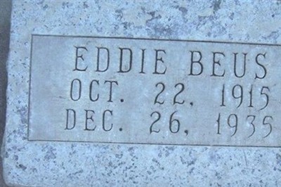 Charles Edmund "Eddie" Beus on Sysoon