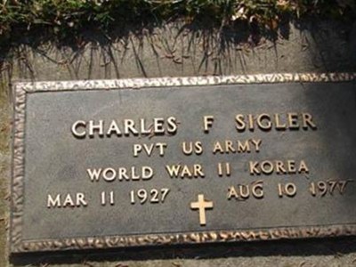 Charles F. Sigler on Sysoon