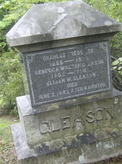 Charles Frederick Gleason on Sysoon