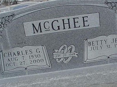 Charles G. "Chuck" McGhee on Sysoon
