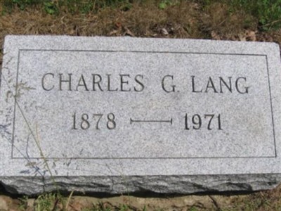 Charles G. Lang on Sysoon
