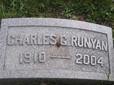 Charles G Runyan on Sysoon