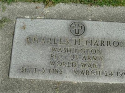 Charles H Narron on Sysoon