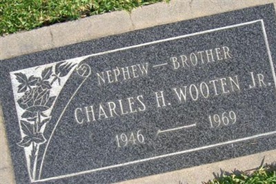 Charles H. Wooten, Jr on Sysoon