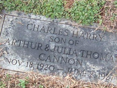 Charles Harry Cannon on Sysoon