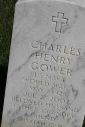 Charles Henry "Chuck" Gower on Sysoon