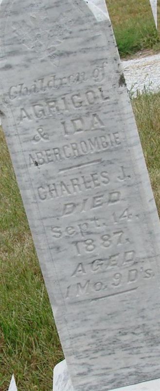 Charles J Abercrombie on Sysoon