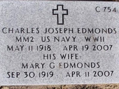 Charles Joseph Edmonds on Sysoon