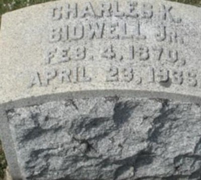 Charles Knowles Bidwell, Jr on Sysoon