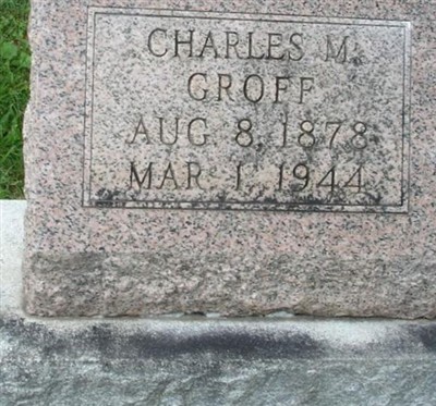 Charles M. Groff on Sysoon