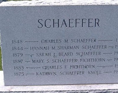 Charles M. Schaeffer on Sysoon