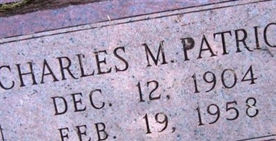 Charles Minter "Pat" Patrick on Sysoon