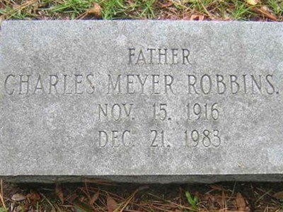 Charles Myer Robbins, Jr on Sysoon