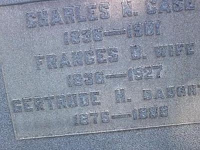 Charles N. Case on Sysoon