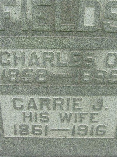 Charles O. Fields on Sysoon
