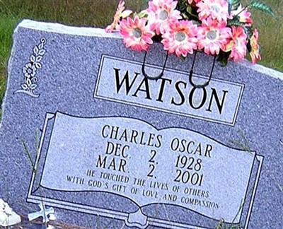Charles Oscar Watson on Sysoon