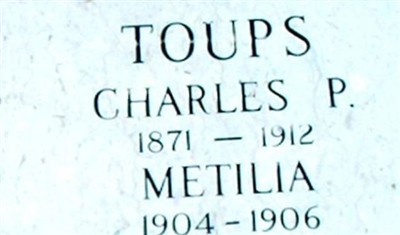 Charles P. Toups on Sysoon