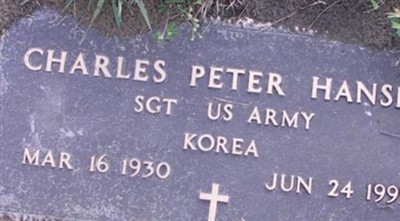 Charles Peter Hansen on Sysoon